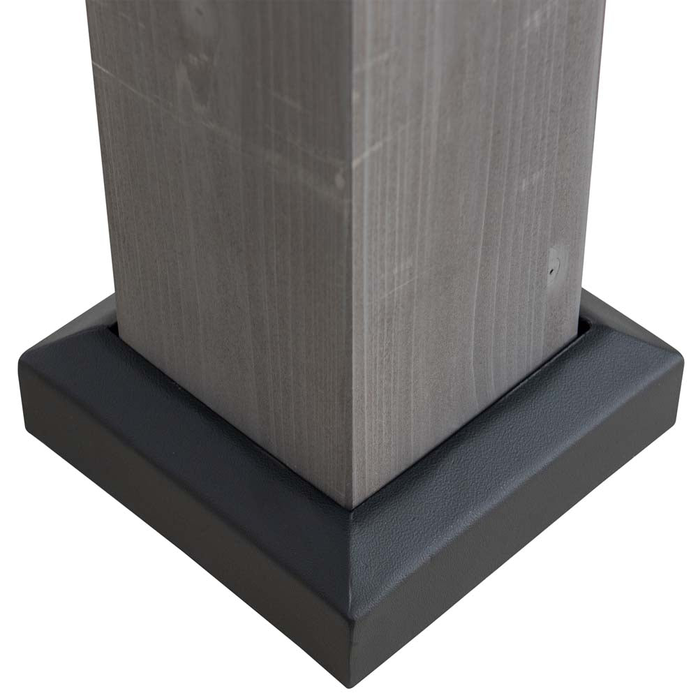 Sunjoy 10x12 ft. Wood Gazebo, Outdoor Patio Steel Hardtop Gazebo, Cedar