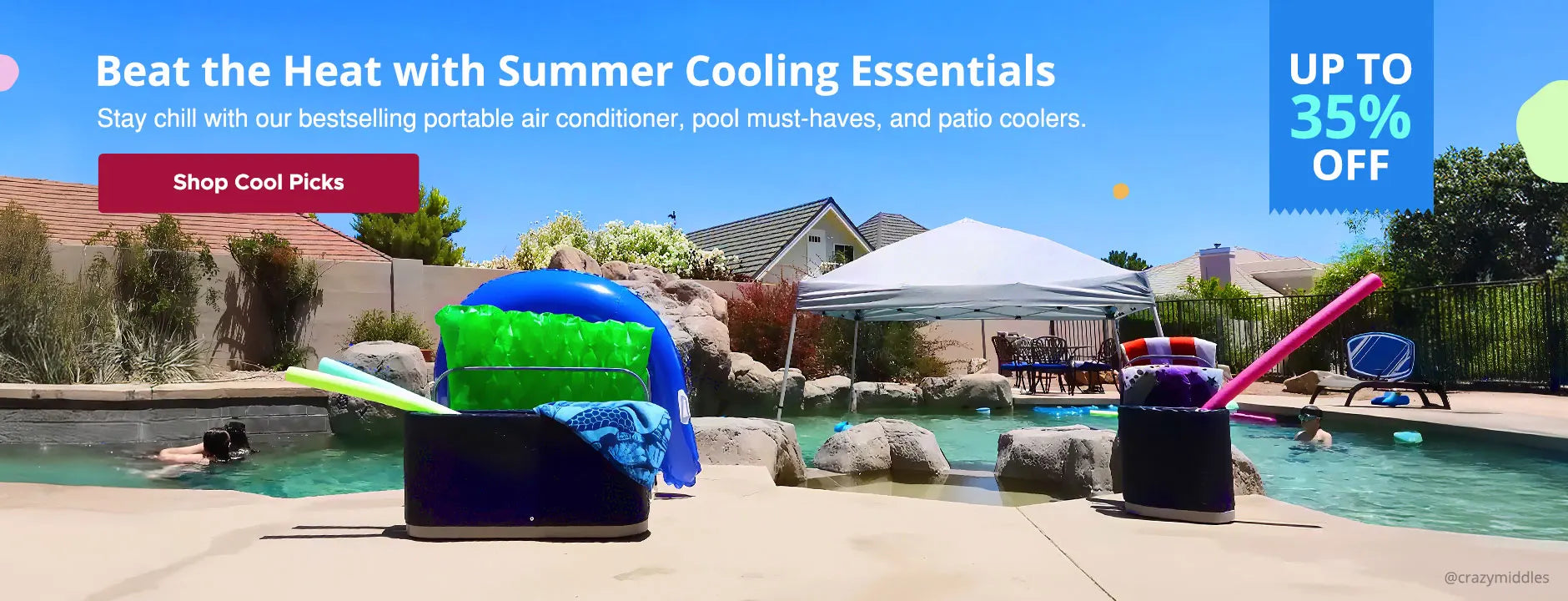 Bestselling Pool Must-haves & Air Conditioner