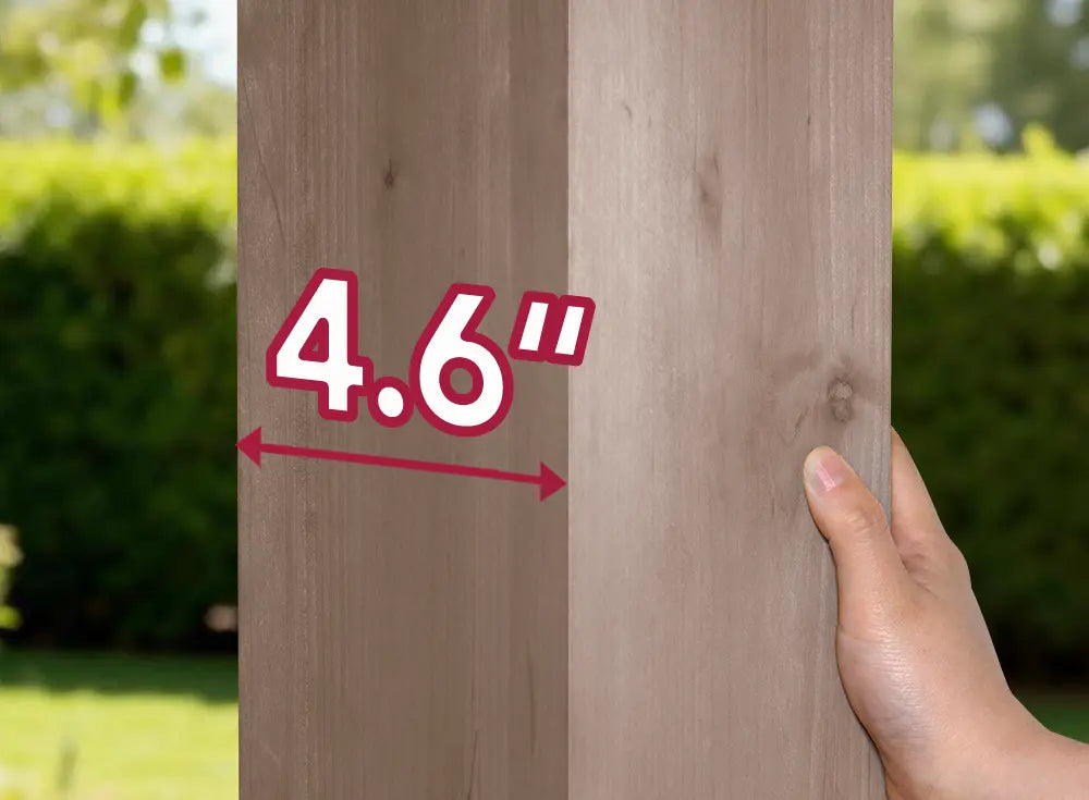 SUNJOY 13x15 Wooden Gazebo with Translucent Skylight and Ceiling Hook - Weathered Cedar