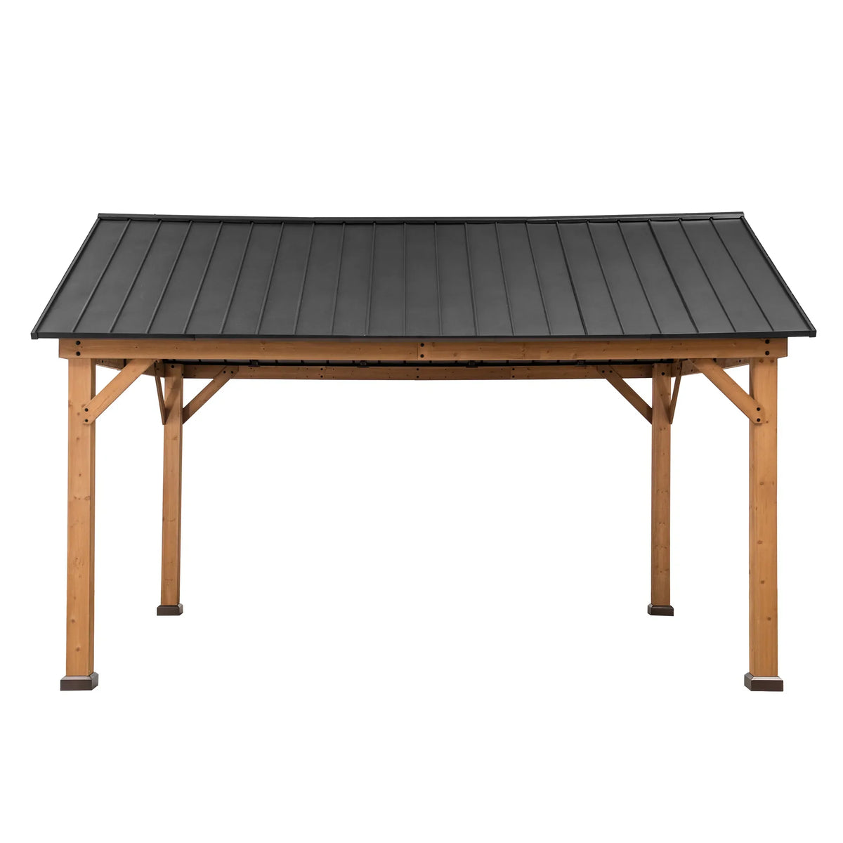 REBRA Cedar Wooden Gazebo 4.65m x 4.04m