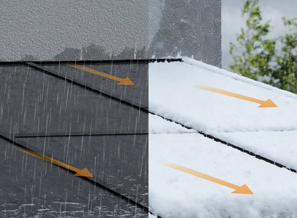 SUNJOY 10x12 Polycarbonate Roof Wall Mounted Gazebo, Lean to Gazebo with Curtain and Netting