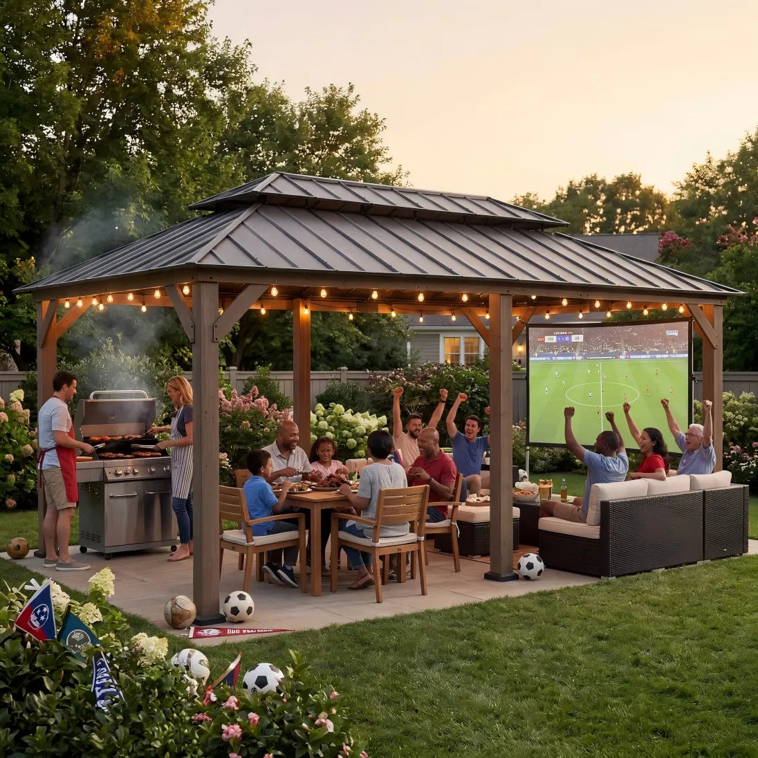 World Cup Gazebo Ideas