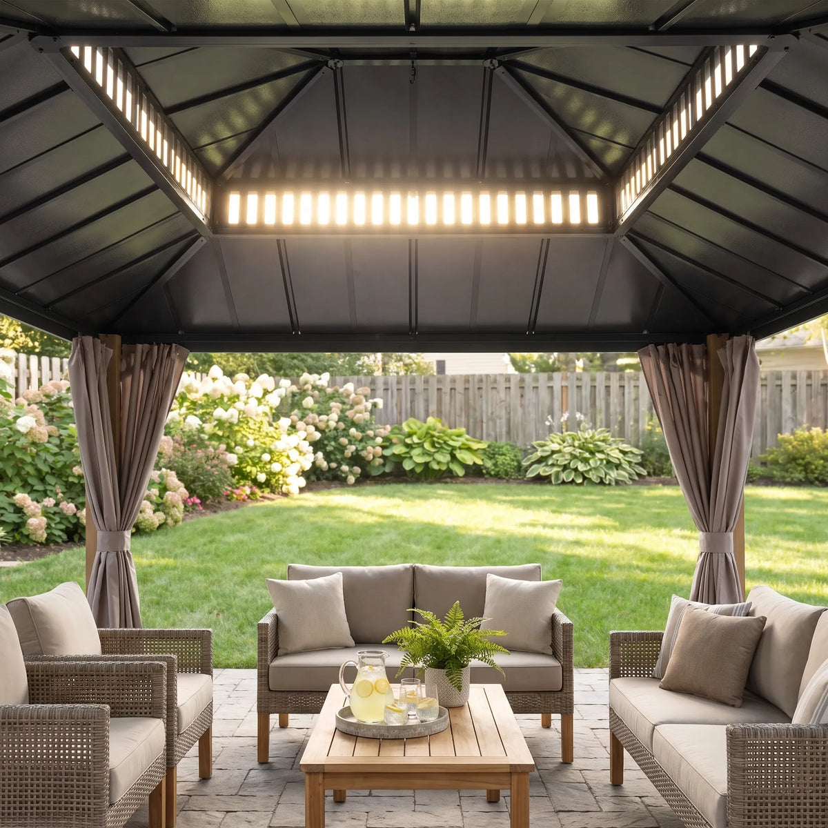Kingston Elite Cedar Gazebo, 12x10