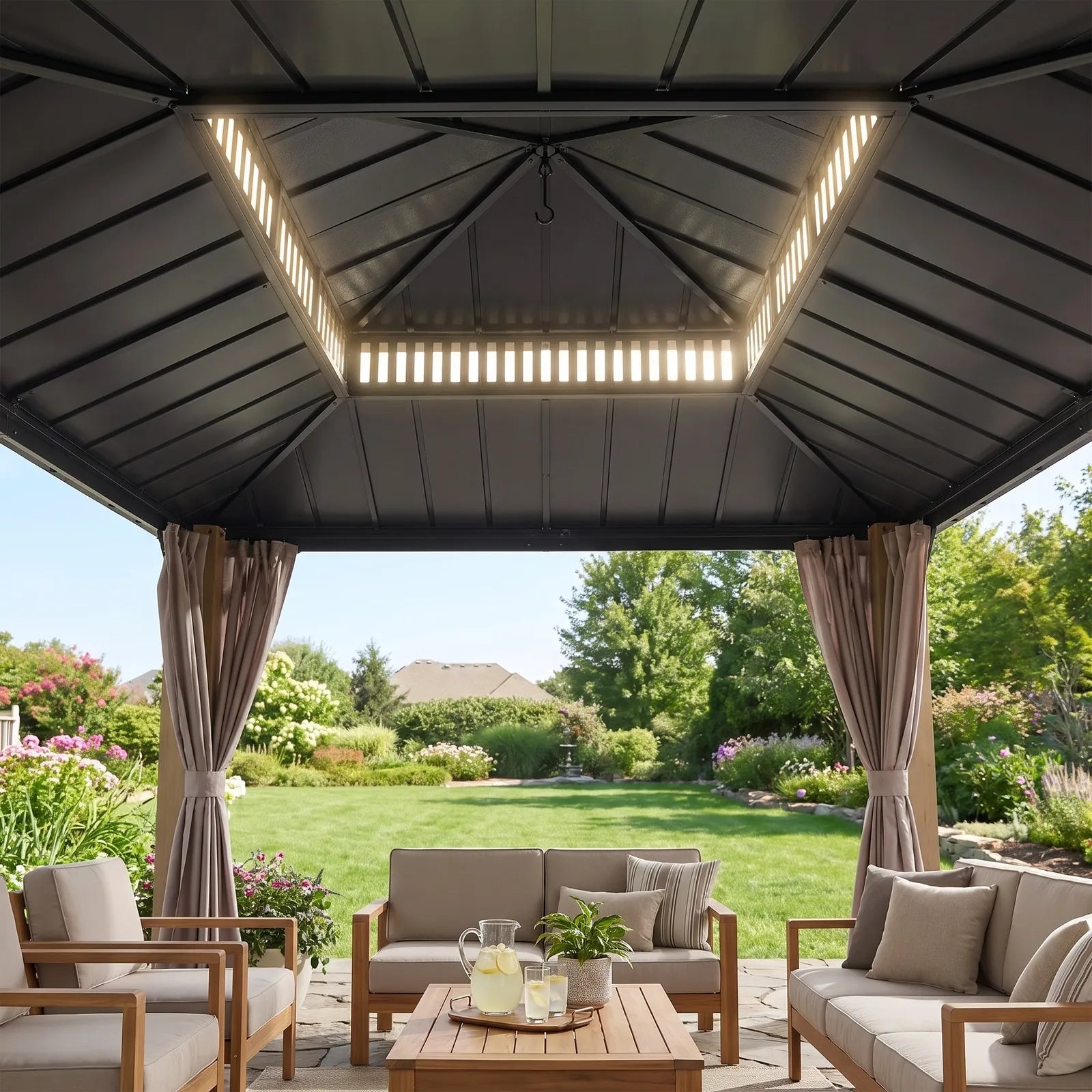 Kingston Elite Cedar Gazebo, 10x10