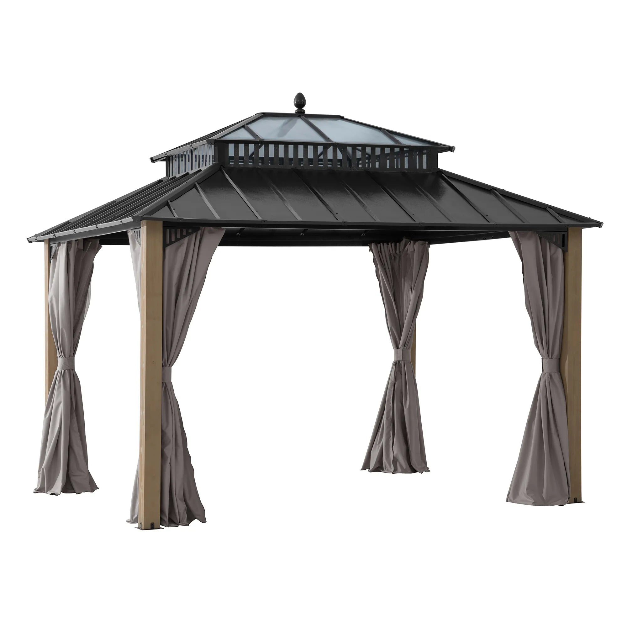 Kingston Horizon PC-Vent Cedar Gazebo, 12x10