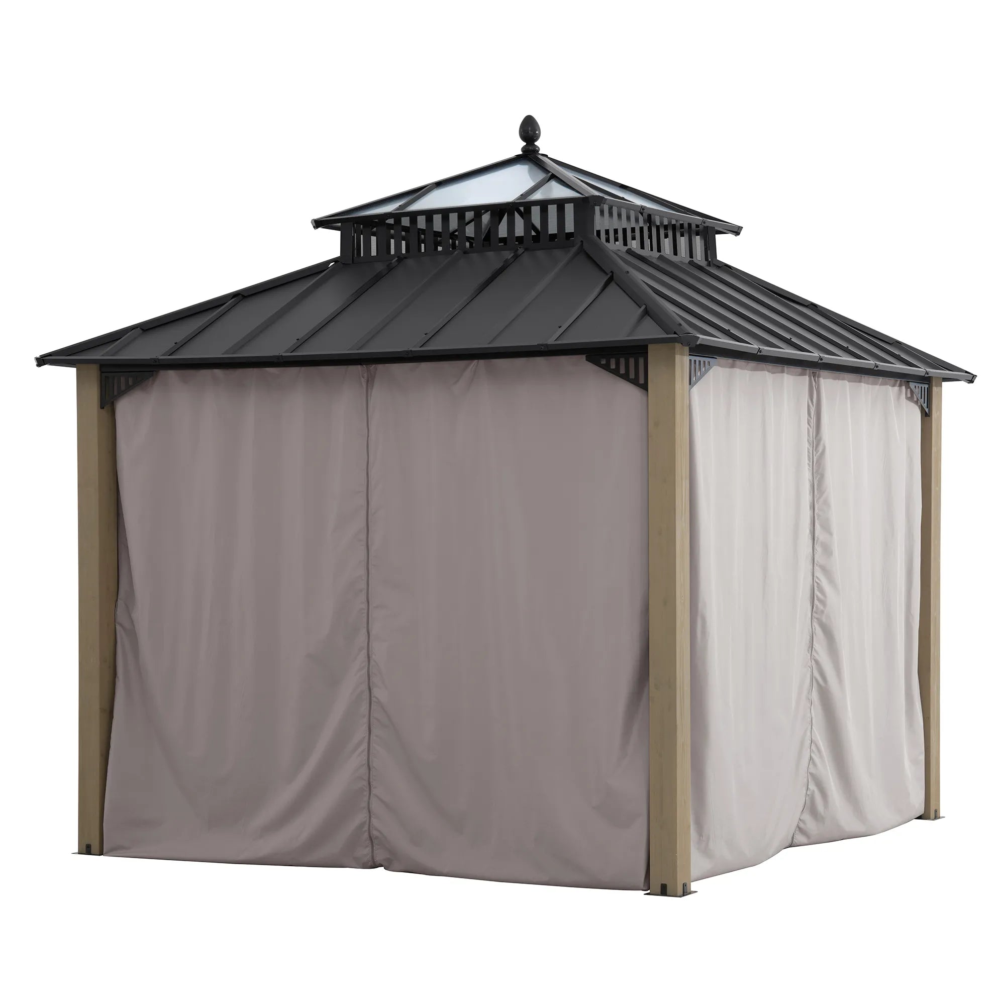 Kingston Horizon PC-Vent Cedar Gazebo, 10x10