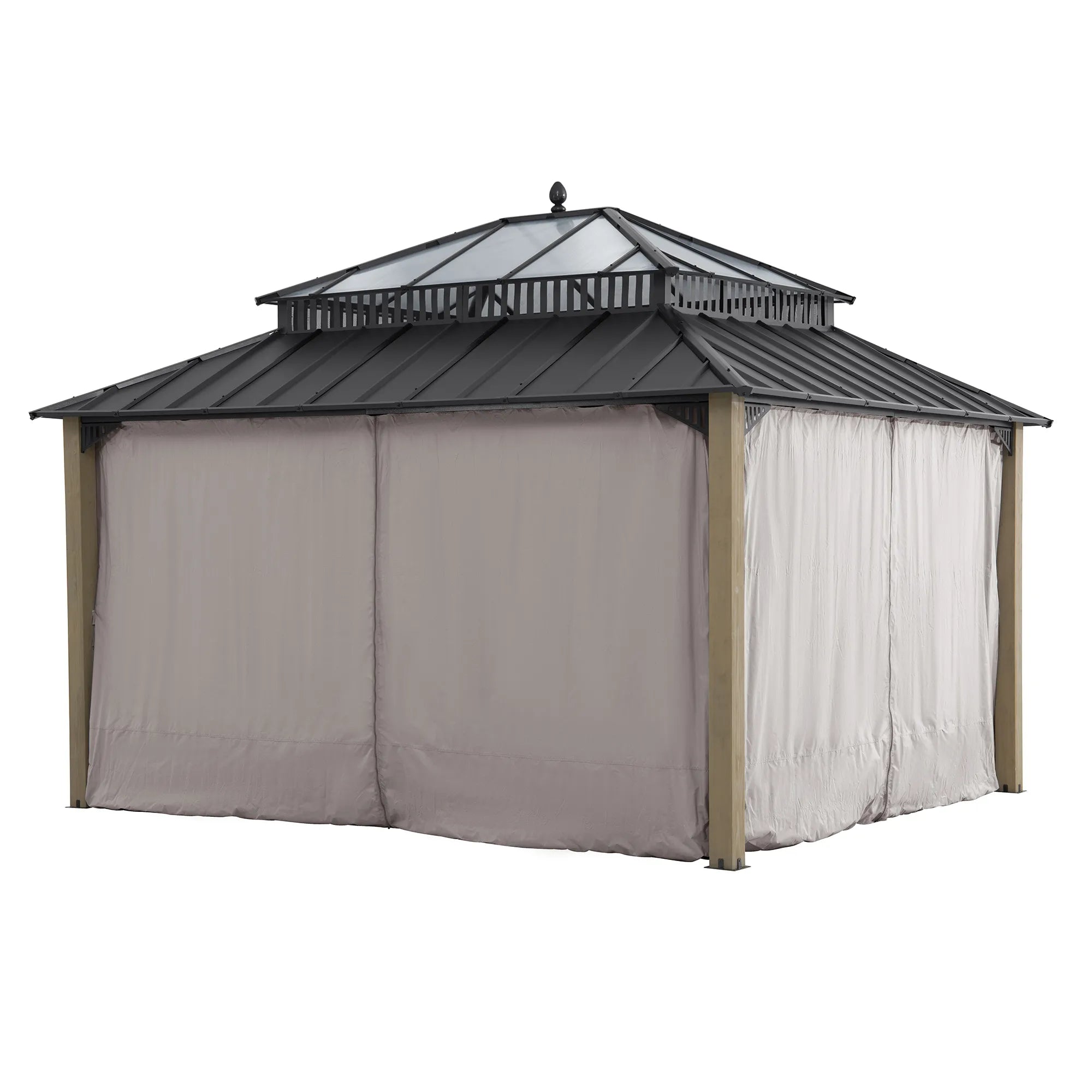 Kingston Horizon PC-Vent Cedar Gazebo, 12x14