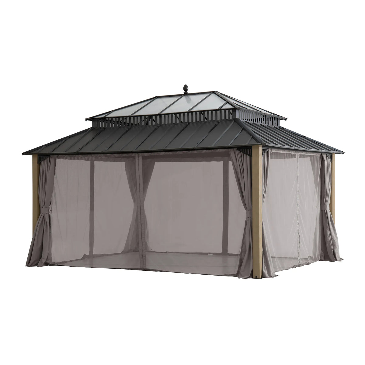 Kingston Horizon PC-Vent Cedar Gazebo, 12x16