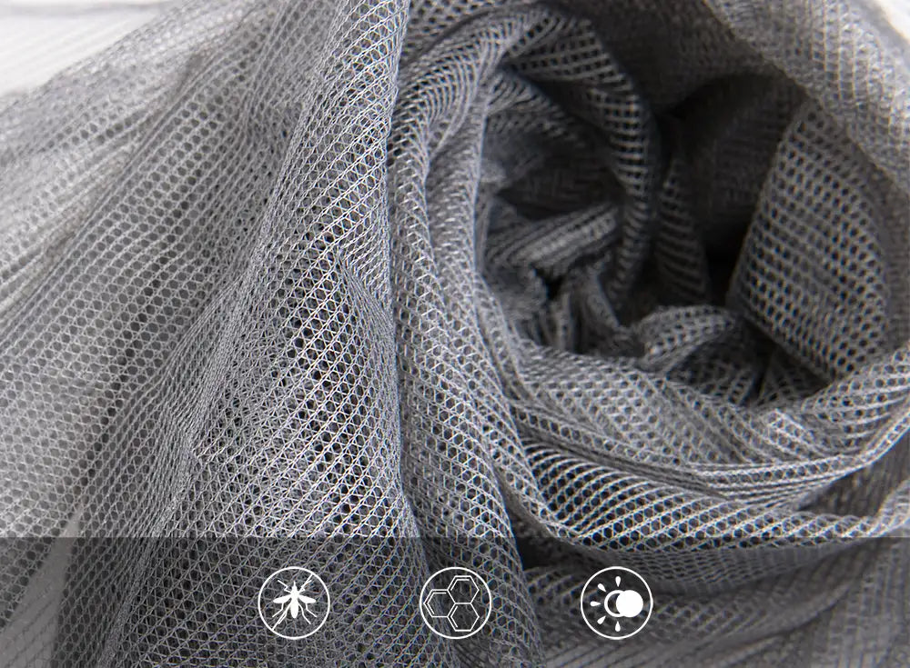 SUNJOY 11x11 Pop Up Gazebo Tent with Netting and Carry Bag - Light Gray