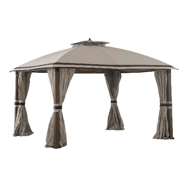 SUNJOY Light Gray Replacement Canopy For Eagle Brooke ft
