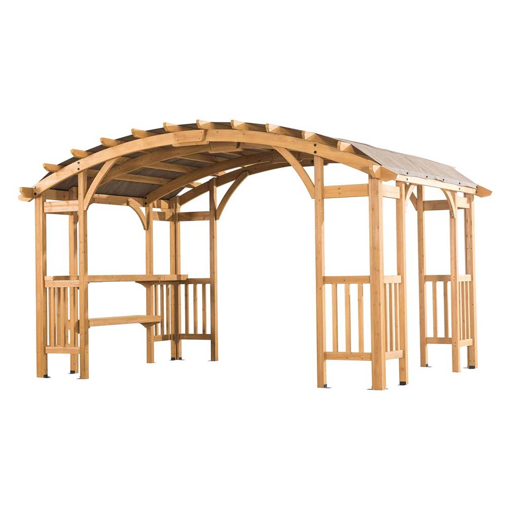 Sunjoy Sesame Replacement Canopy For Bertram Arched Pergola (10x14 FT) A106007420 Sold At BJ.