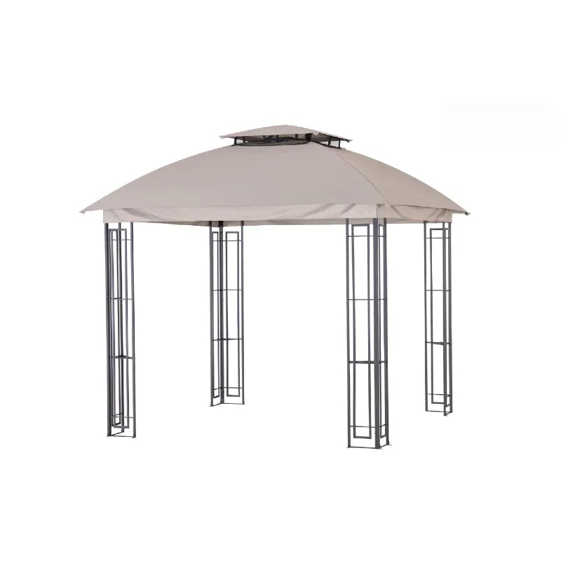 SUNJOY Replacement Canopy For Springdale Gazebo (8X8 Ft) A101026030