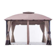 Sunjoy Capulet Olive+Ginger Snap Replacement Mosquito Netting For South Hampton Gazebo (11x13 FT) L-GZ659PST Sold At BigLots