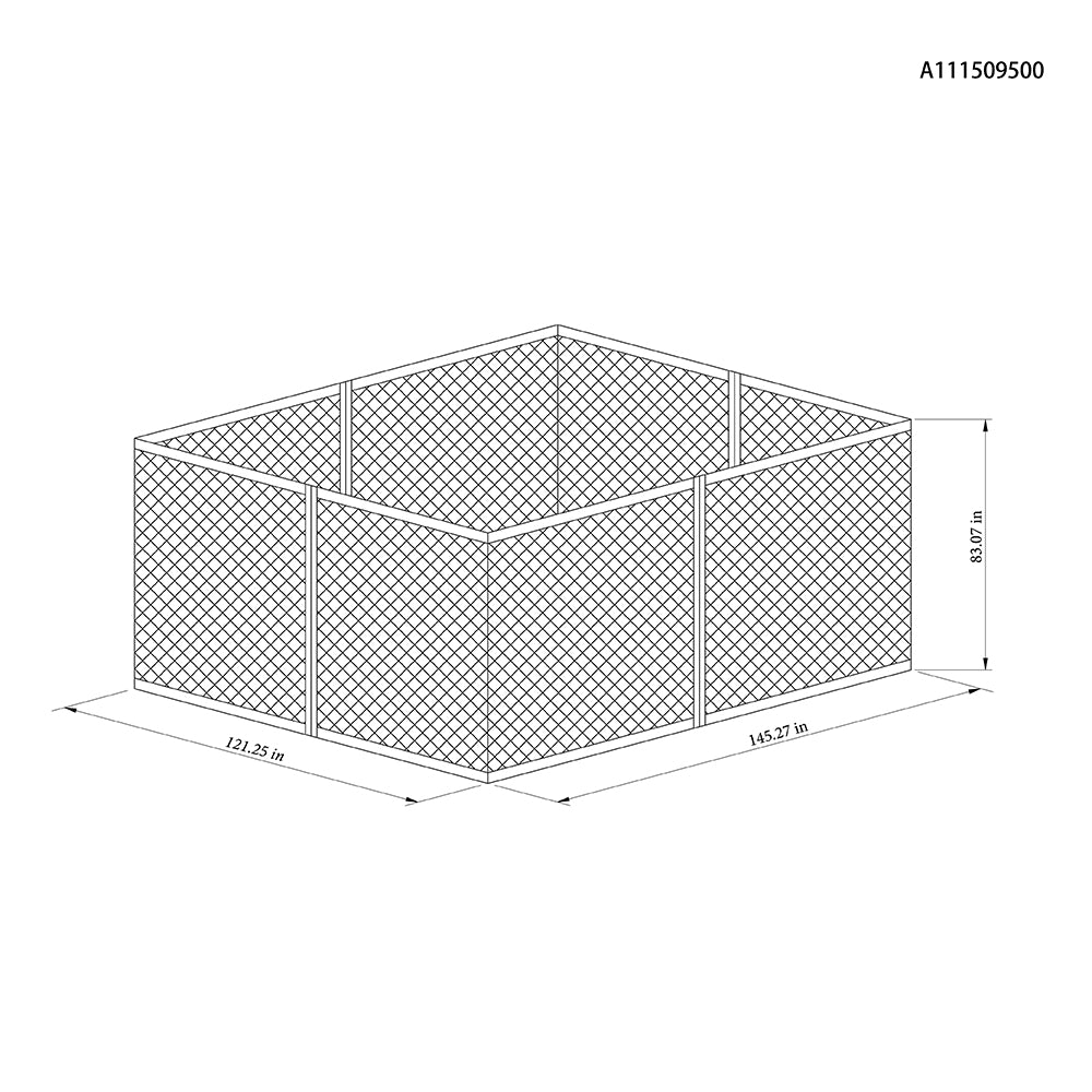 Brown Replacement Mosquito Netting For Montgomery Gazebo (10X12 Ft) L-GZ1033PST Sold At Menards