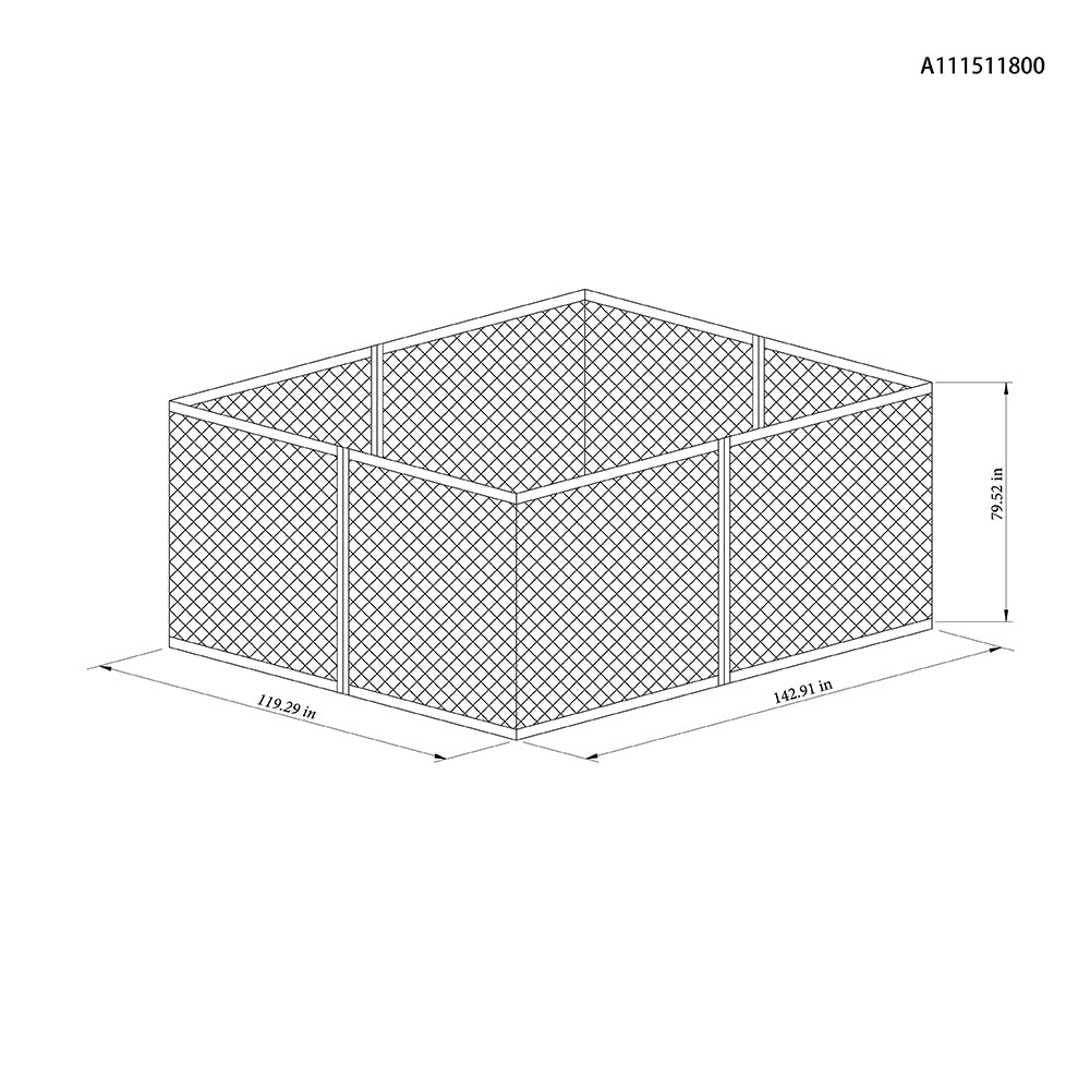 Black Replacement Mosquito Netting For Regency Gazebo (11X13 Ft) A101004104 Sold At OSJ/OSJ.COM