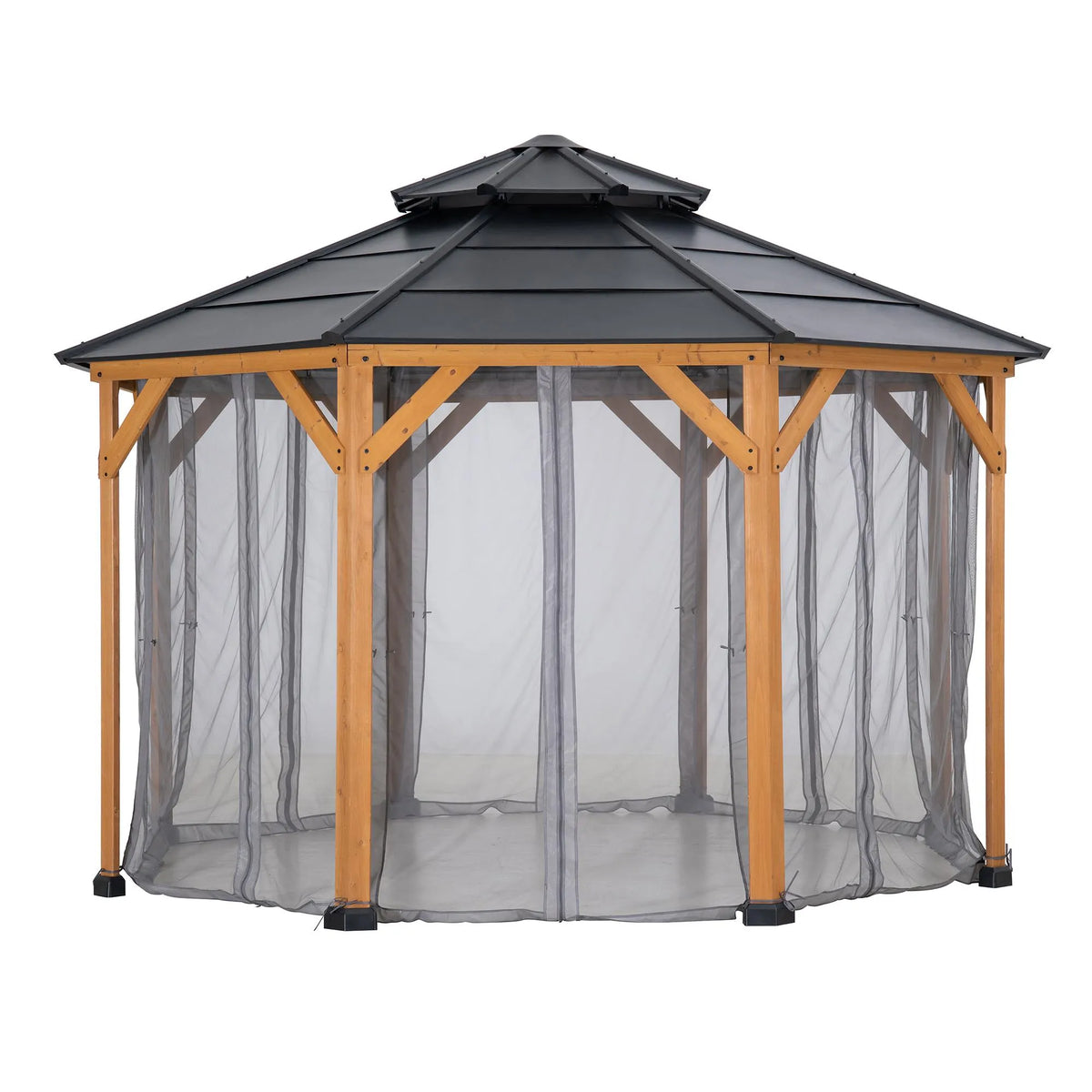 Mosquito Netting 3.95m x 3.95m Octagon Gazebo