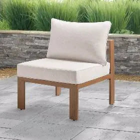 Arcadian Armless Patio Conversation Chair
