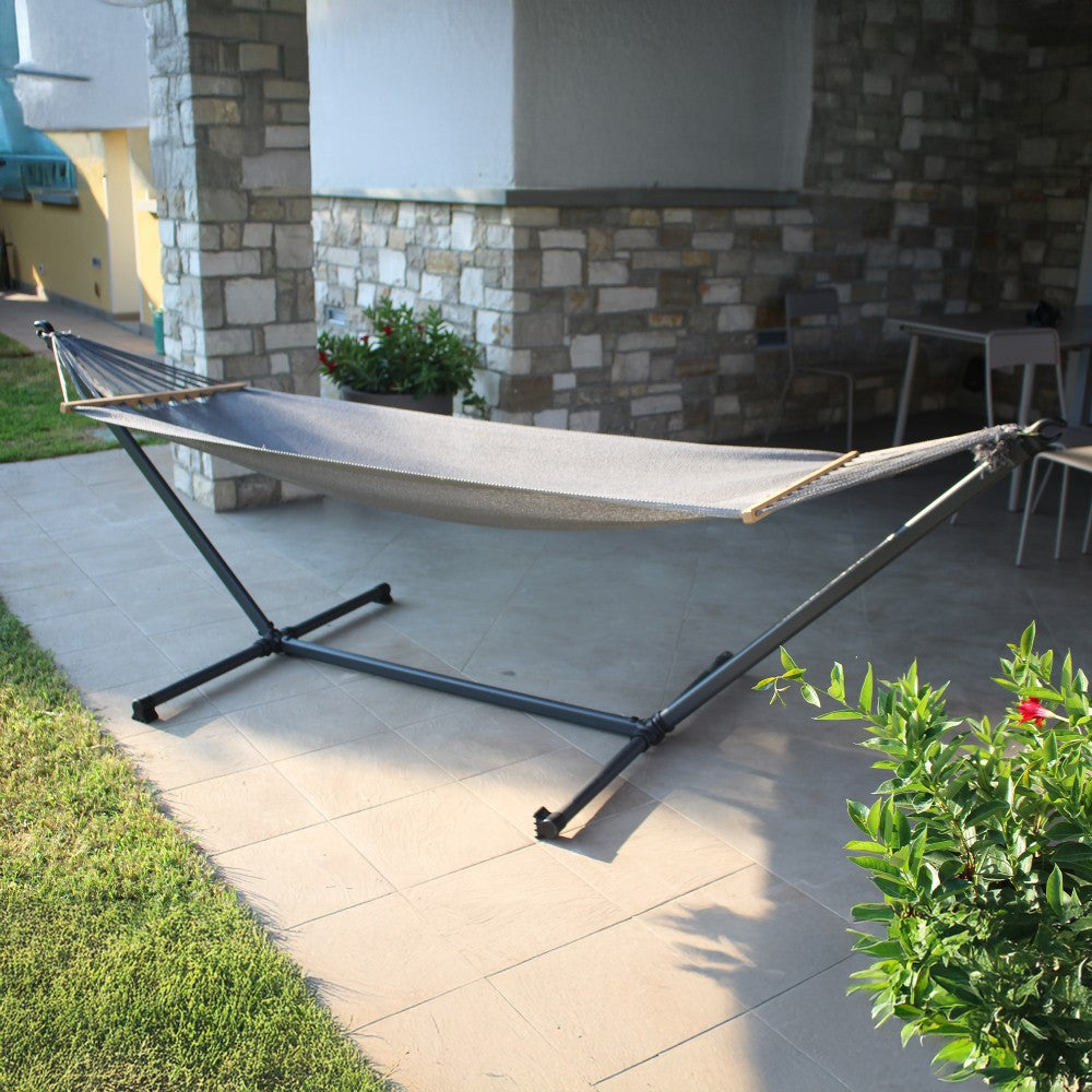 SUNJOY Portable Hammock with Stand for Outdoors