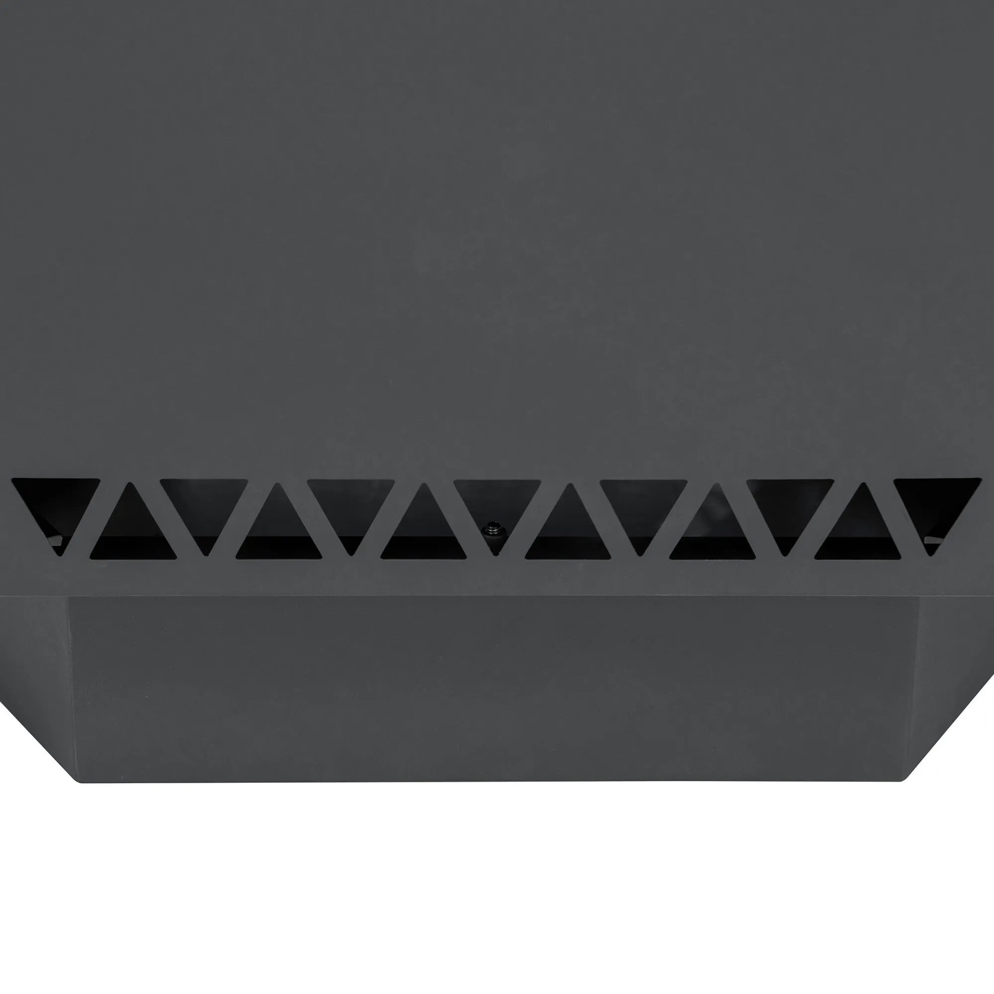 Hexagon Smokeless Fire Pit 28'' - Triangle Pattern & Gray