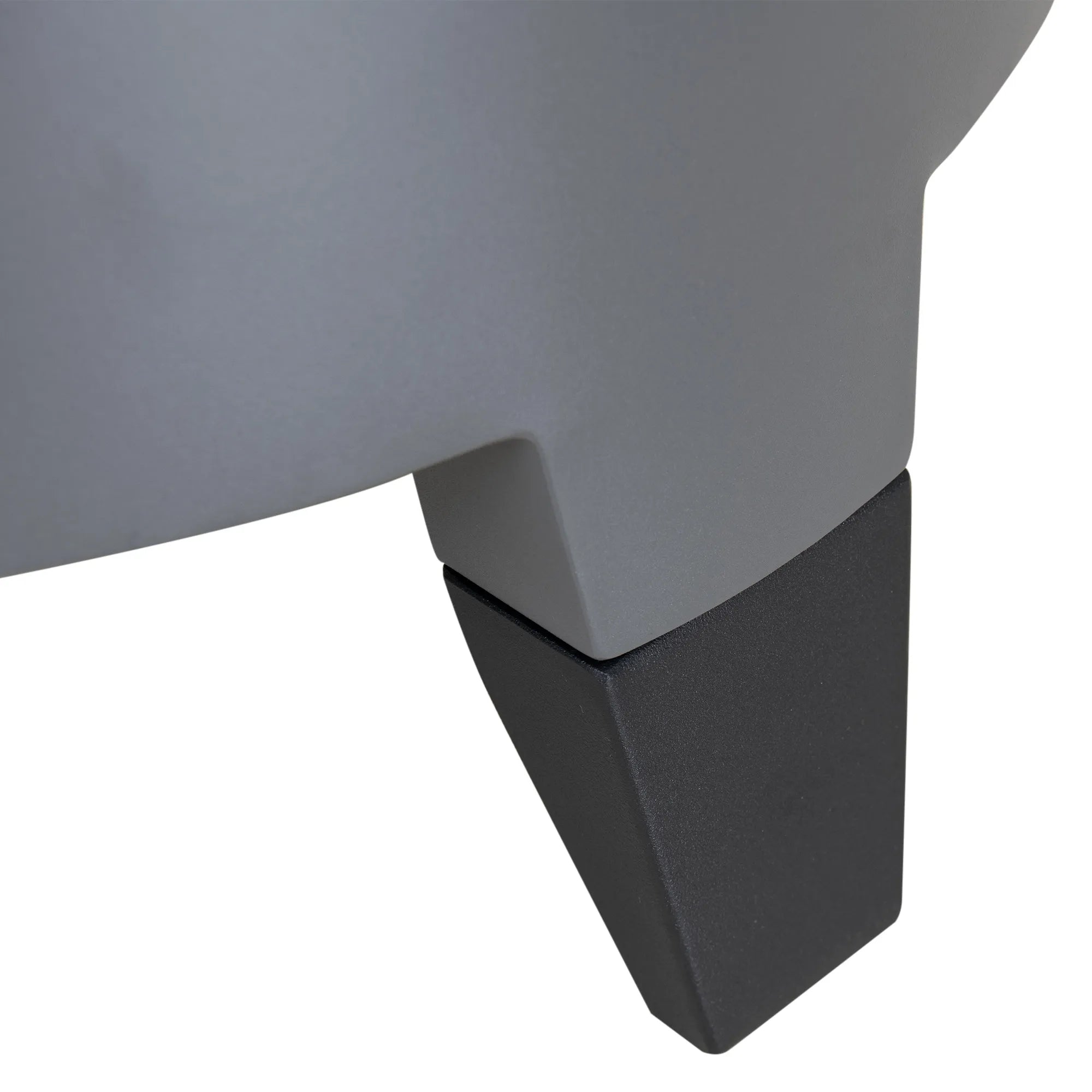 SUNJOY 57 Inch 2-in-1 Chiminea Fire Pit & Grill with Removable Grill Grate and PVC Cover - Gray