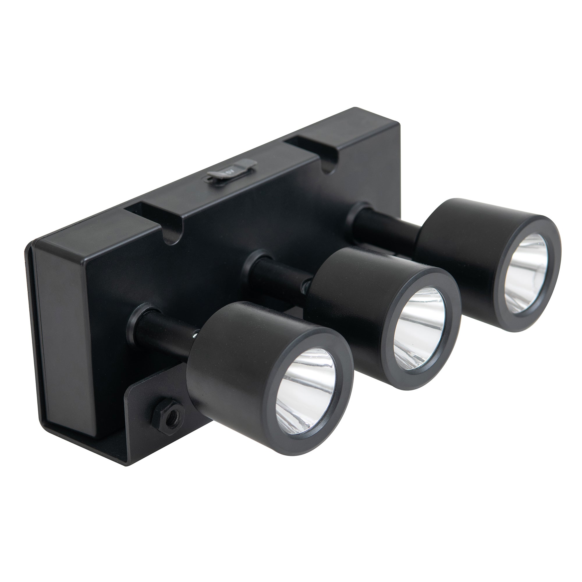 9W Magnetic 3-Light Accent Adjustable LED Ceiling Spotlight