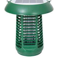 SUNJOY 2 in 1 Solar Powered Bug Zapper with Solar Panel and UV Light