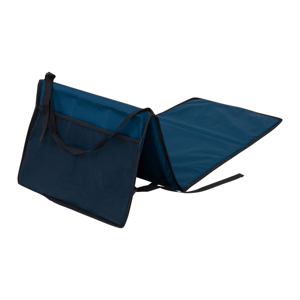 SUNJOY Outdoor Portable Folding Chair with Backrest (Set of 1) - Blue 