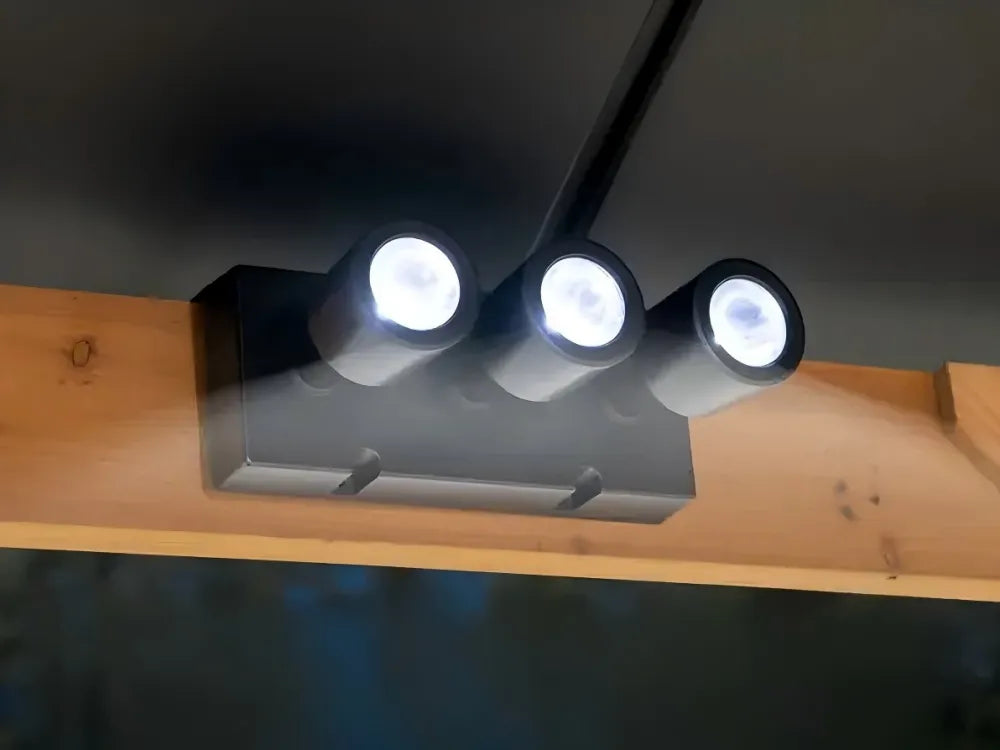 SUNJOY 9W LED Spot Light with Magnetic Attachment and Remote