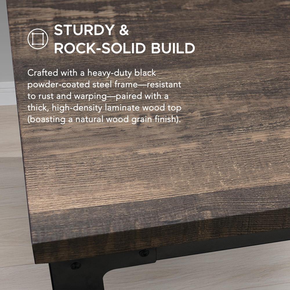 SUNJOY 48" Industrial Design Home Office Computer Desk