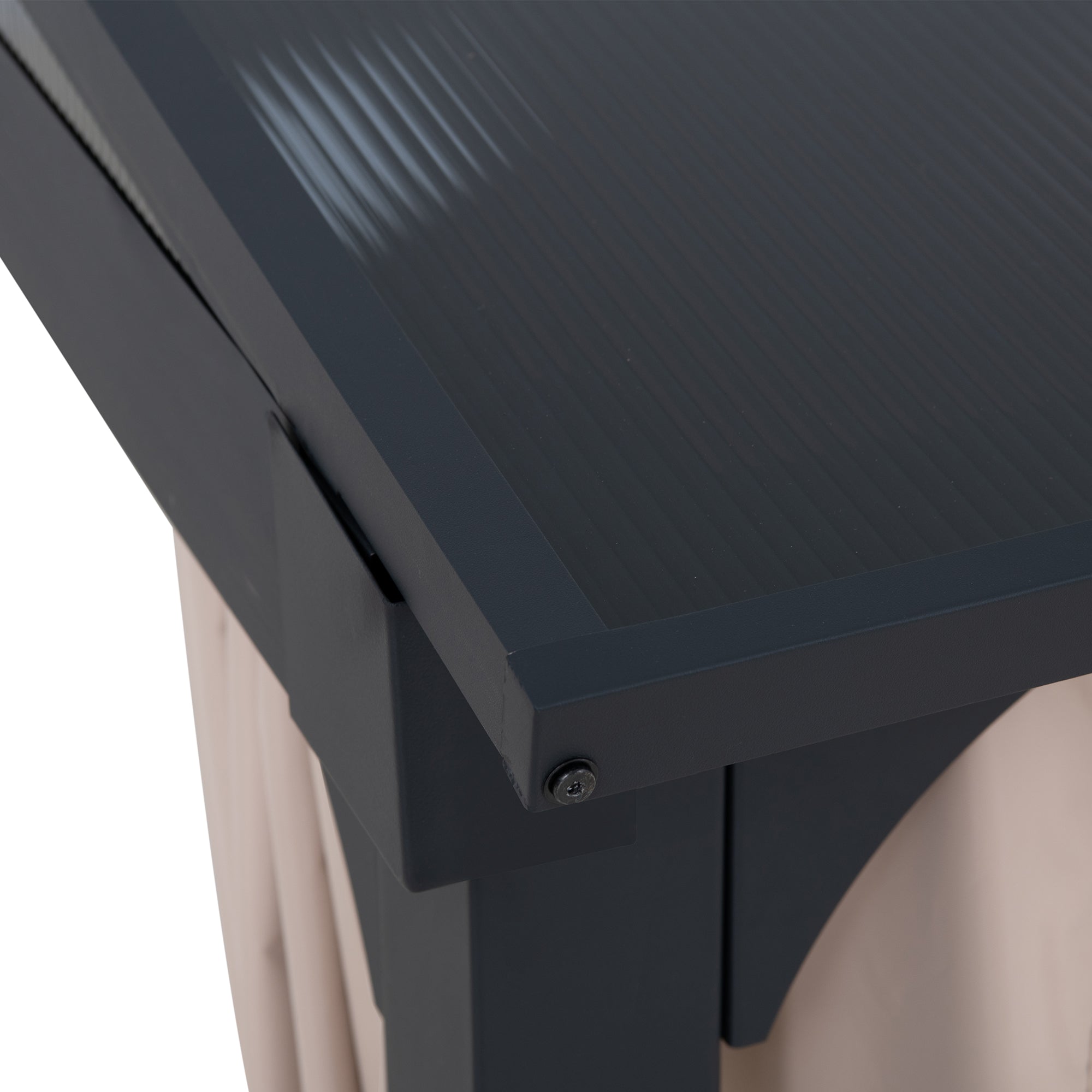 Vista PC-Roof Wall-Mounted Gazebo, 10x12