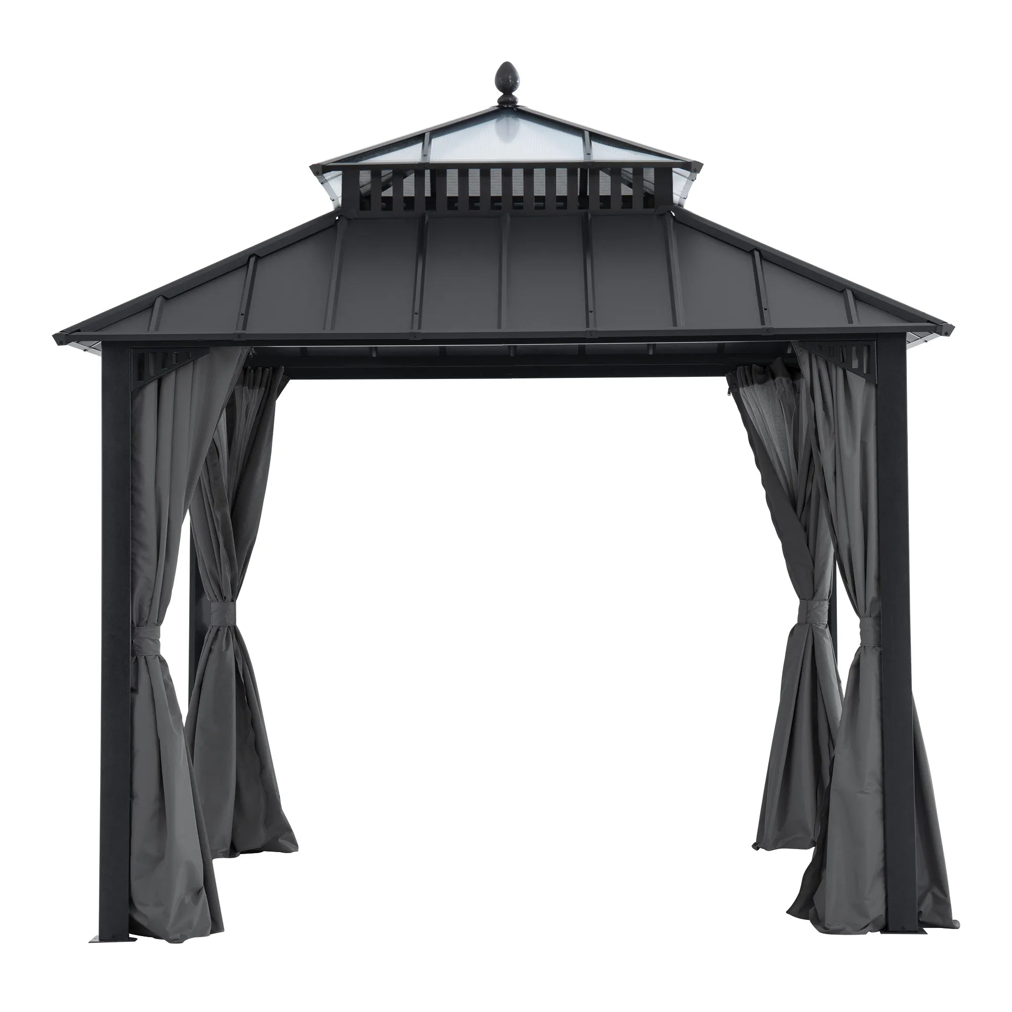 Kingston Horizon PC-Vent Gazebo - Slate Gray, 10x10