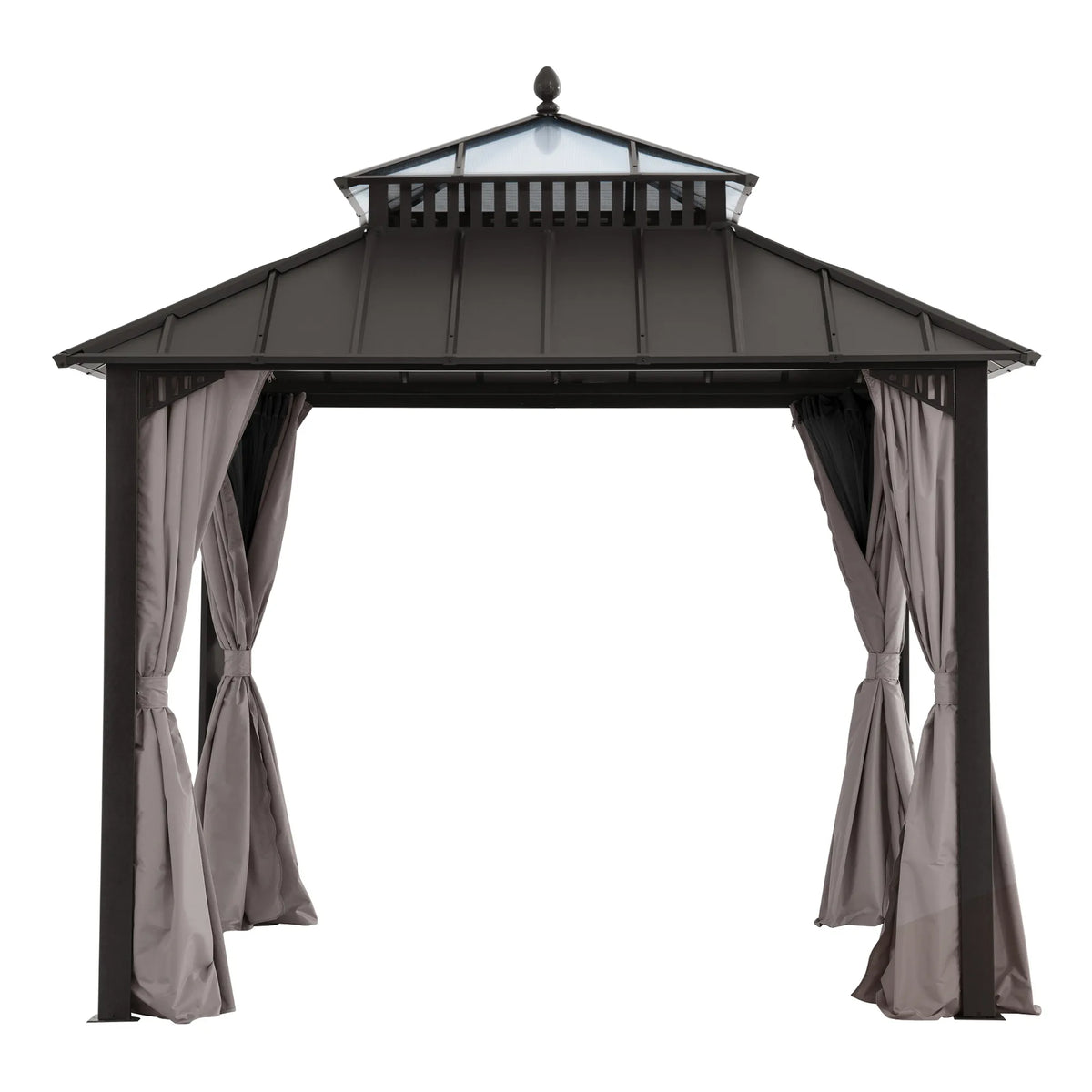 Kingston Horizon PC-Vent Gazebo - Brown, 10x10