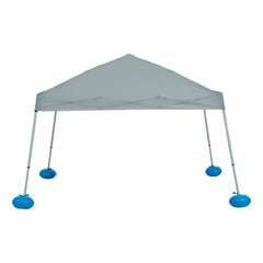 SUNJOY 10x10 Floating Pool Gazebo with PVC Floats and Carry Bag.