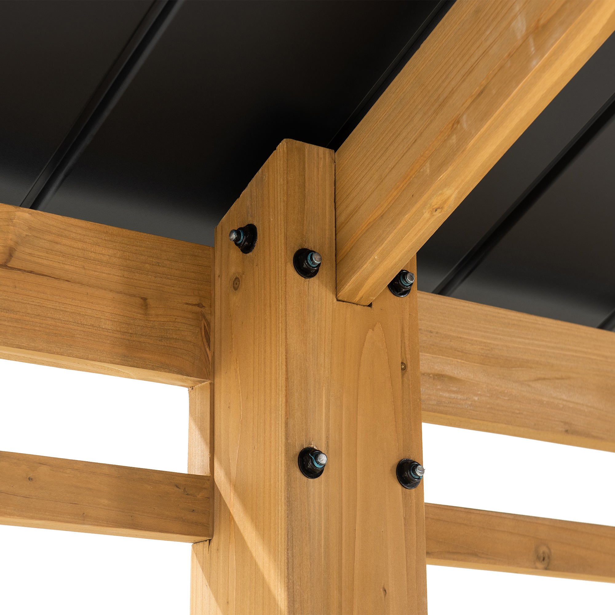 Timberland Compact Wood Carport, 11x13