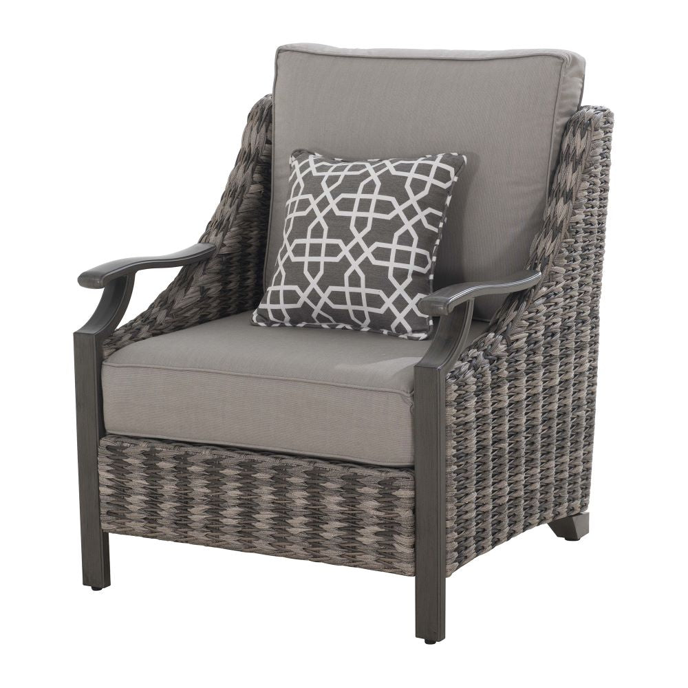 SUNJOY 4-pc. Aluminum Deep Seating Set with Sunbrella® Cushions.