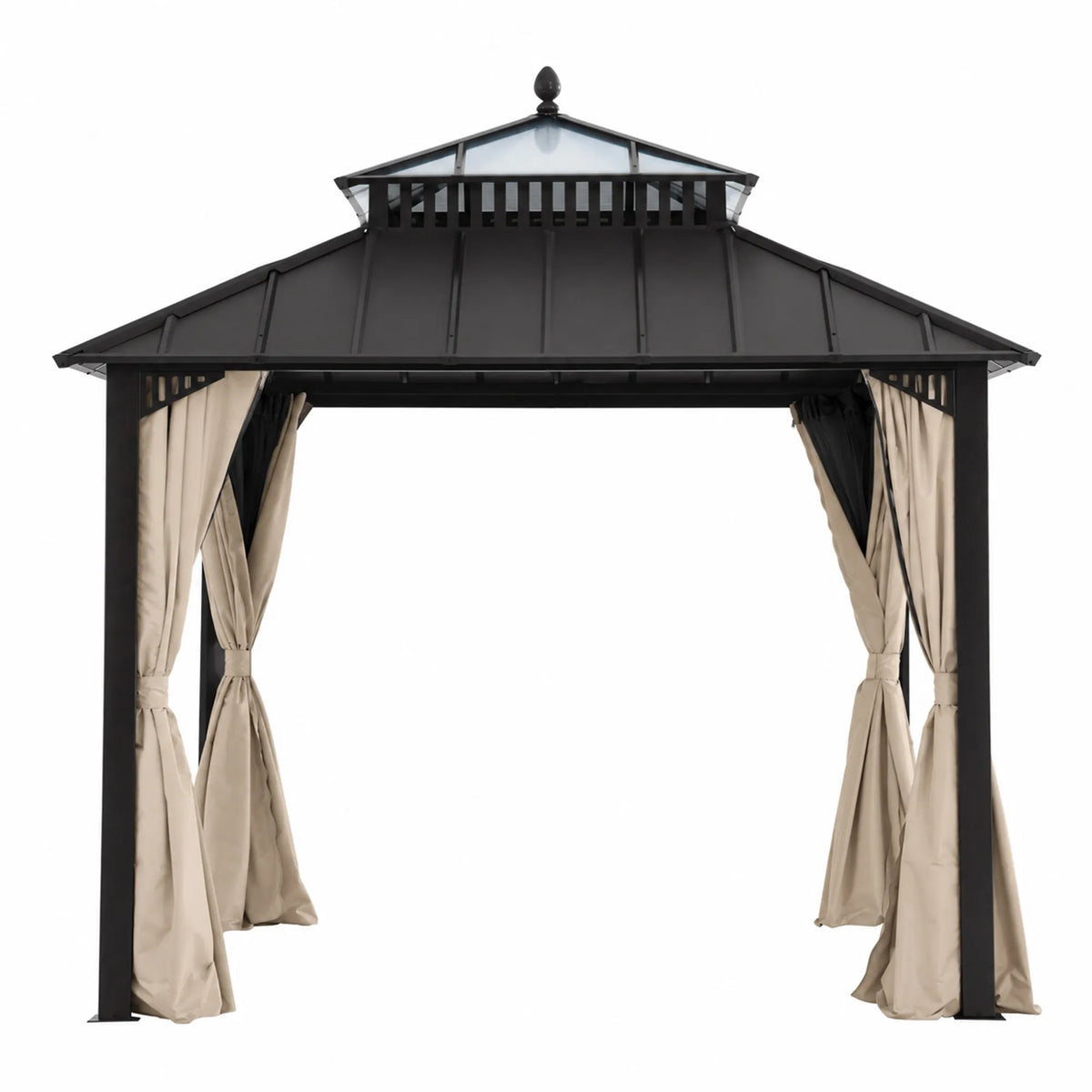 Kingston Horizon PC-Vent Gazebo - Brown, 10x10