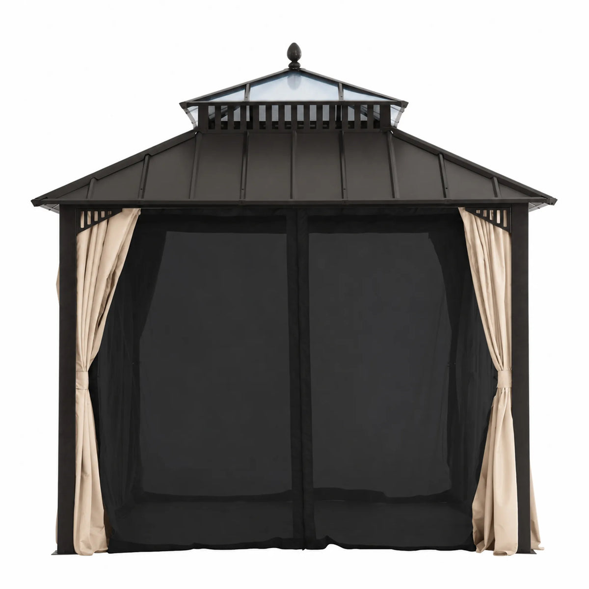 Kingston Horizon PC-Vent Gazebo - Brown, 10x10