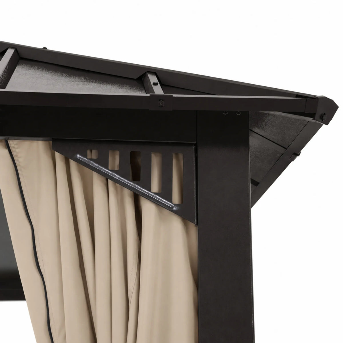 Kingston Horizon PC-Vent Gazebo - Brown, 10x10