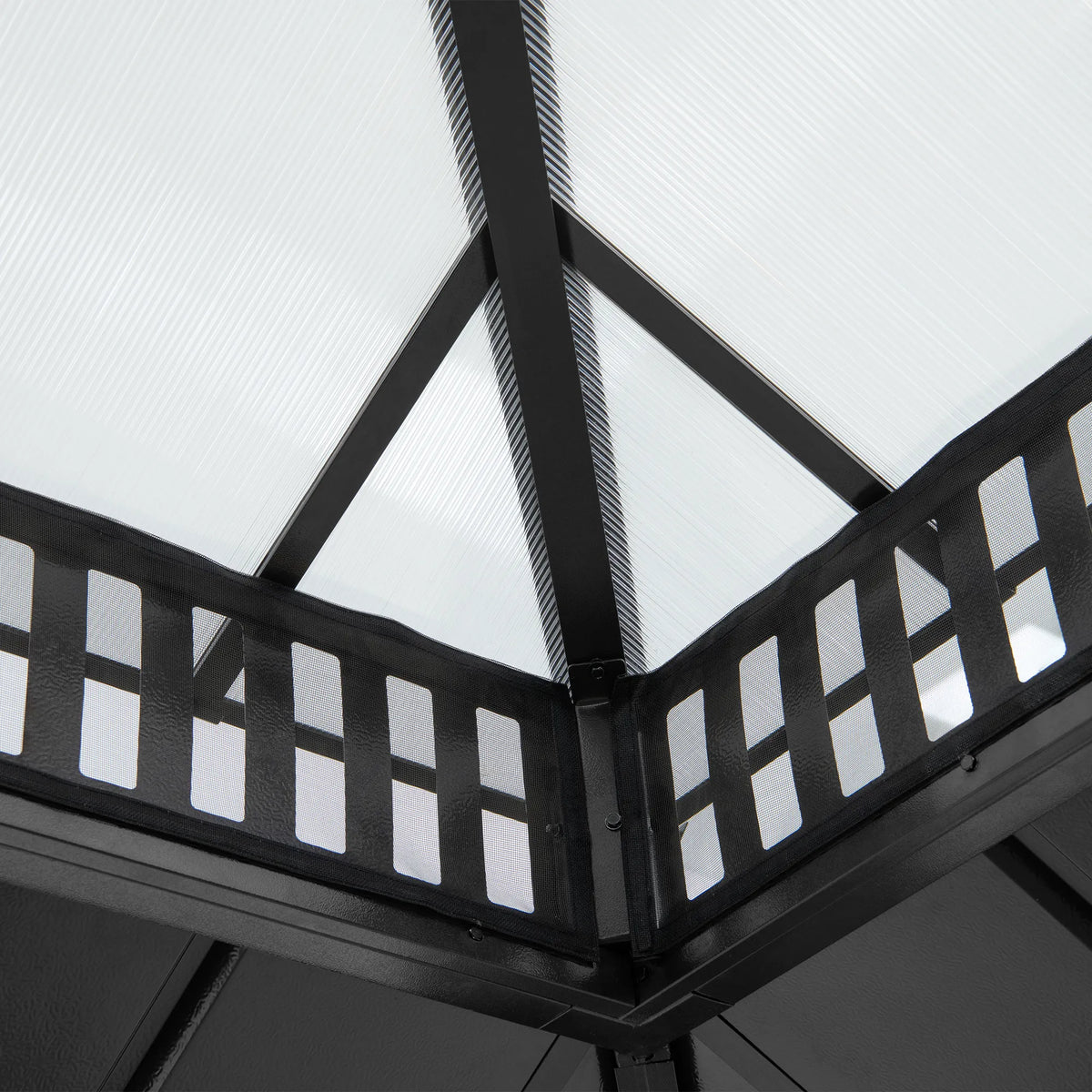Kingston Horizon PC-Vent Gazebo Natural Woodgrain, 12x14