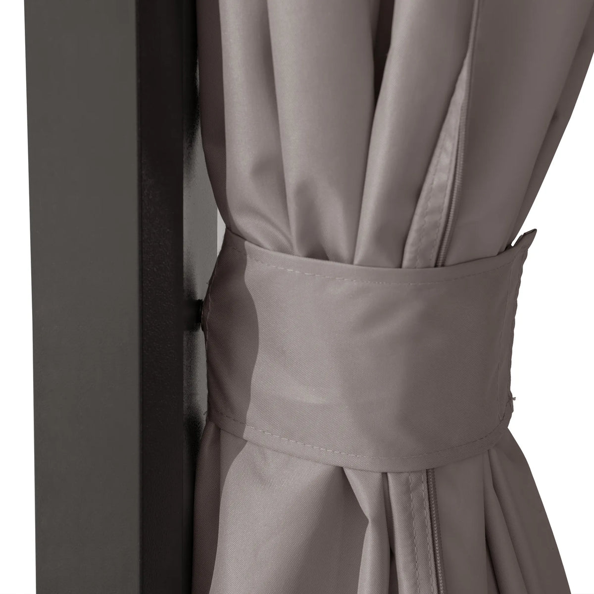 Kingston Aluminum Gazebo - Espresso Brown, 10x10