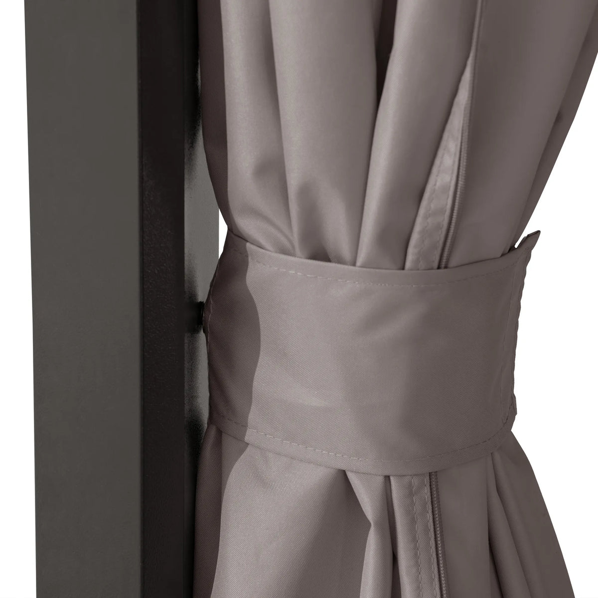 Kingston Aluminum Gazebo - Espresso Brown, 12x14
