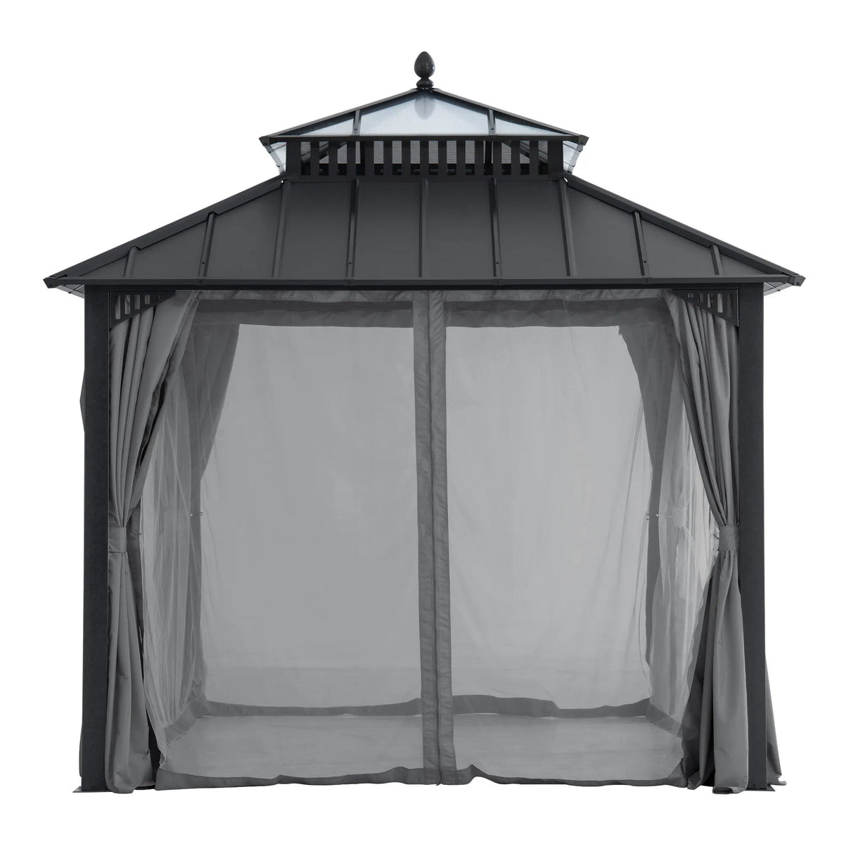 Kingston Horizon PC-Vent Gazebo - Slate Gray, 10x10