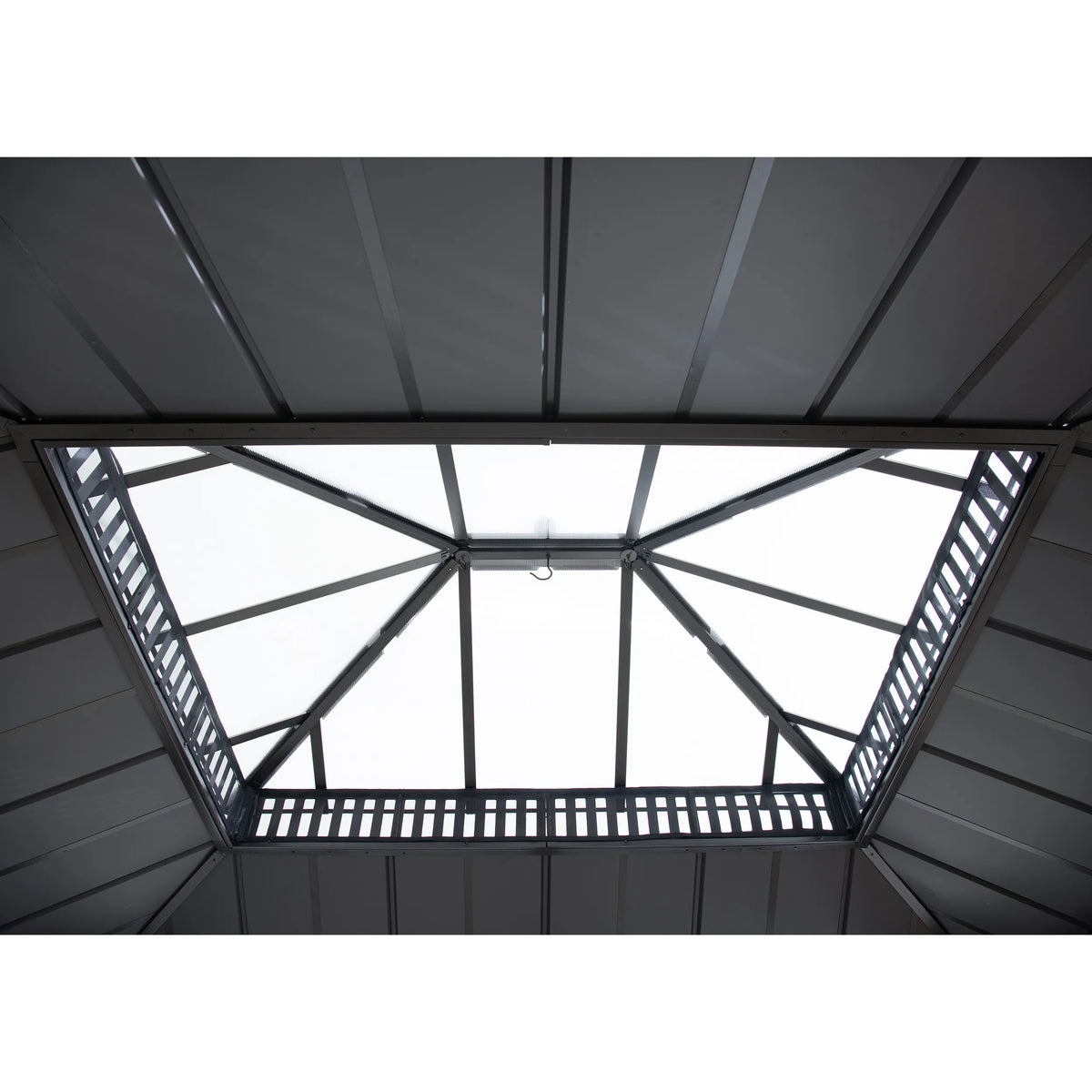 Kingston Horizon PC-Vent Gazebo - Slate Gray, 12x14