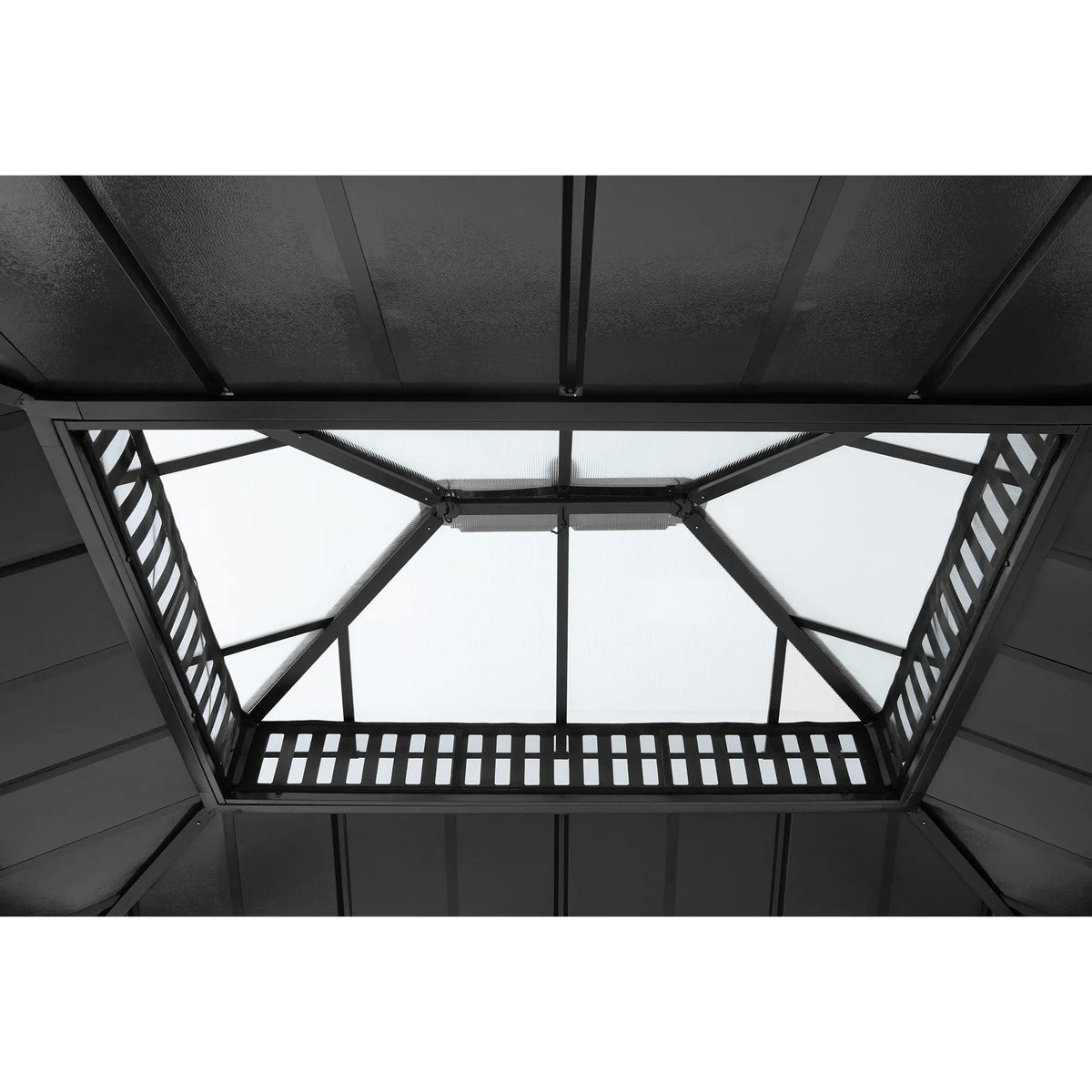 Kingston Horizon PC-Vent Gazebo - Natural Woodgrain, 12x10