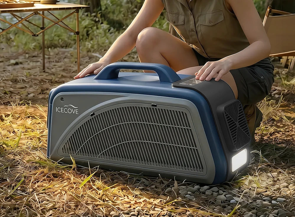 SUNJOY IceCove Portable Air Conditioner for Outdoor Tents and Indoors - Blue
