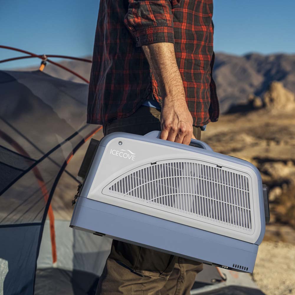 IceCove Portable Air Conditioner for Outdoor Tents, Campervans, Trailers, and Indoors.