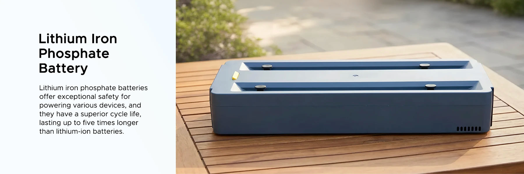 SUNJOY IceCove Portable Air Conditioner Power Bank for Outdoor Tents and Indoors - Blue