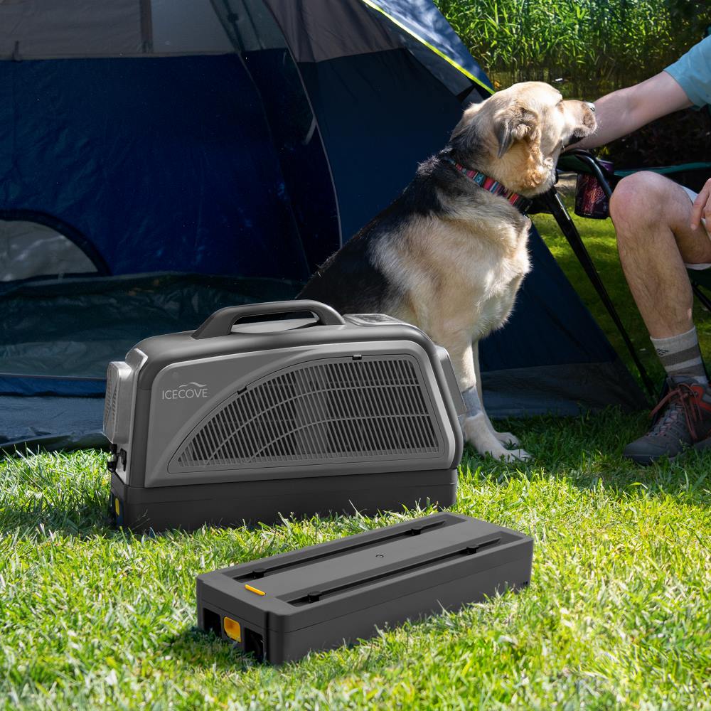 portable air conditioner for tent SUNJOY IceCove Portable Air Conditioner with 2 Power Banks