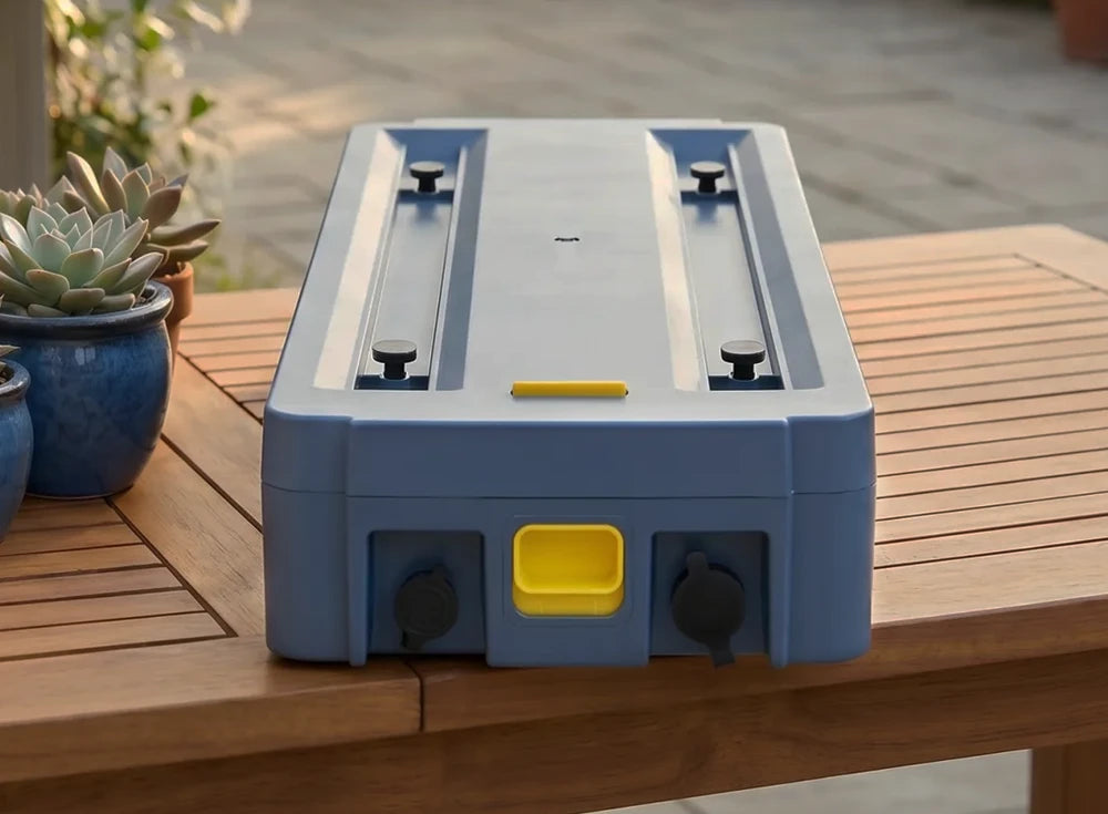 SUNJOY IceCove Portable Air Conditioner with 1 Power Bank for Outdoor Tents and Indoors - Blue