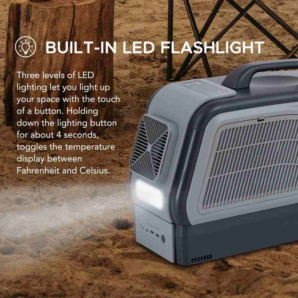 SUNJOY IceCove Portable Air Conditioner for Outdoor Tents, Campervans, Trailers, and Indoors.